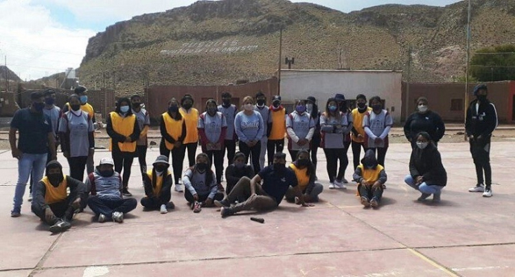 J&oacute;venes protagonistas de acciones comunitarias en Susques