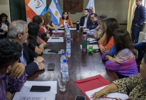 Concejales se reunieron con la secretaria de hacienda