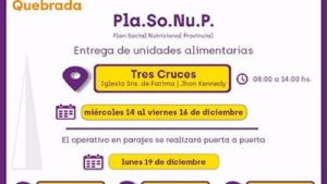 Comer en Casa: Entregar&aacute;n unidades alimentarias en Tres Cruces