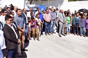 El intendente Rivarola dej&oacute; inaugurada anhelada obra en barrio la merced con acceso a la ruta 1