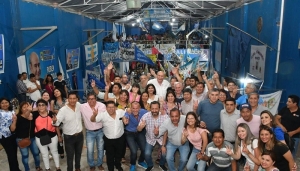 Masiva inauguraci&oacute;n de sede peronista en Perico