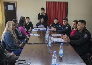 Concejales se reunieron con representantes del consejo vecinal y polic&iacute;a de la provincia