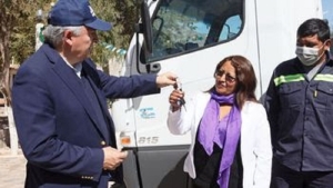 Nuevo cami&oacute;n para mejorar la recolecci&oacute;n de residuos en Huacalera
