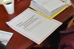 Municipio, ministerio de salud y educaci&oacute;n unifican fuerzas por el bienestar de nuestros adolescentes