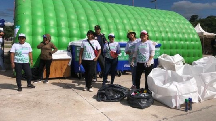 Ambiente con Cuidadores y Recuperadores estuvieron presentes en este Carnaval 2023