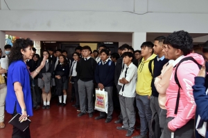 Estudiantes de la escuela de educaci&oacute;n t&eacute;cnica n&deg;1 &lsquo;escol&aacute;stico zegada&rsquo; recorrieron la casa de todos los juje&ntilde;os