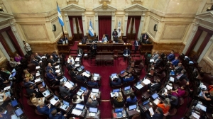 Senadores del FdT presentaron un proyecto para pagar deuda con dinero fugado