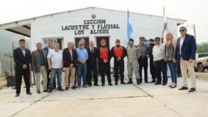 Polic&iacute;a de la Provincia cuenta con una base de Lacustre y Fluvial en Los Alisos