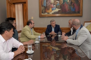 Morales se reuni&oacute; con el titular de la Federaci&oacute;n Argentina de Municipios