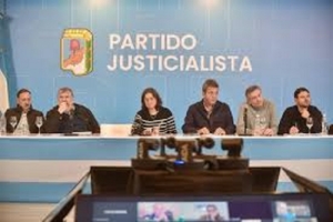 Con presencia de Massa, Grabois y M&aacute;ximo, el PJ deline&oacute; su estrategia tras el fallo contra Cristina Kirchner