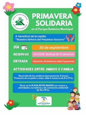 PRIMAVERA SOLIDARIA EN EL BARRIO LOS PERALES