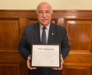 Mario Fiad fue reconocido entre los legisladores m&aacute;s laboriosos