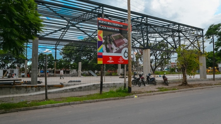El intendente Jorge adelant&oacute; que a fines de mayo se habilitar&aacute; el multiespacio de Santa Rita