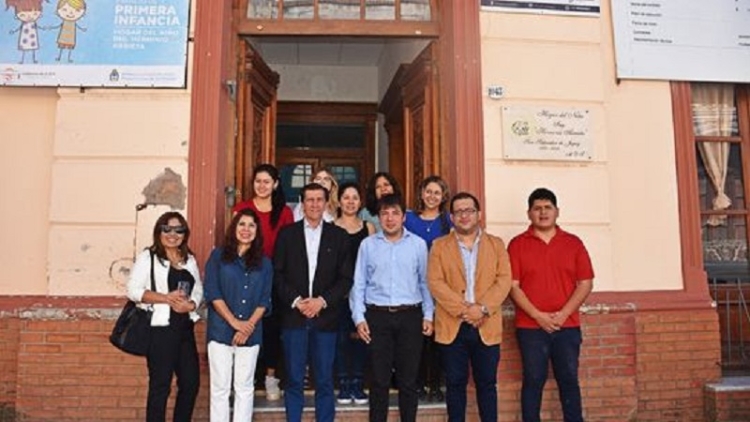 Carlos Sadir visit&oacute; el CDI Herminio Arrieta