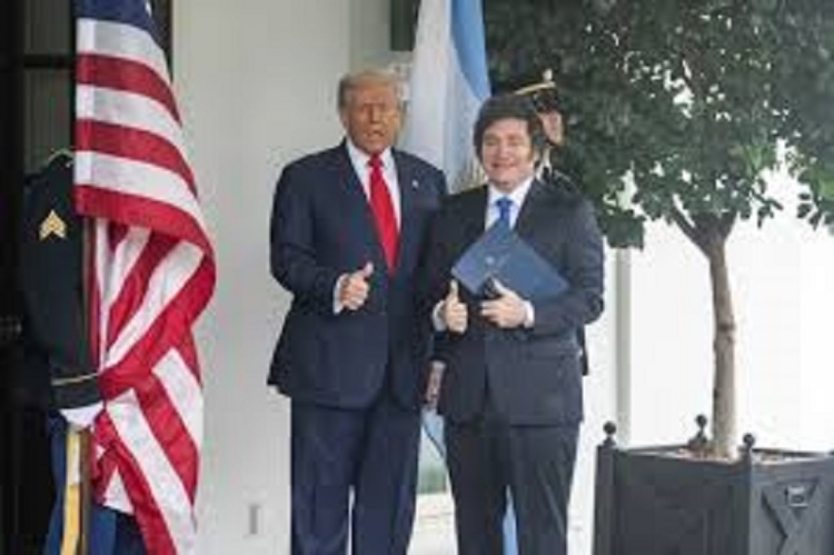 Javier Milei respaldar&aacute; a Donald Trump y defender&aacute; el mundo occidental en el Foro de Davos