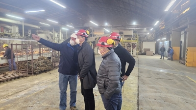 El coordinador nacional del FET recorri&oacute; la cooperativa de tabacaleros de jujuy