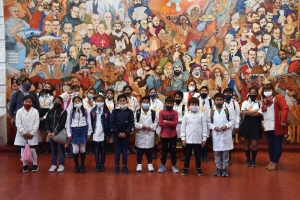 Alumnos de la escuela rural n&ordm; 386 visitaron la legislatura