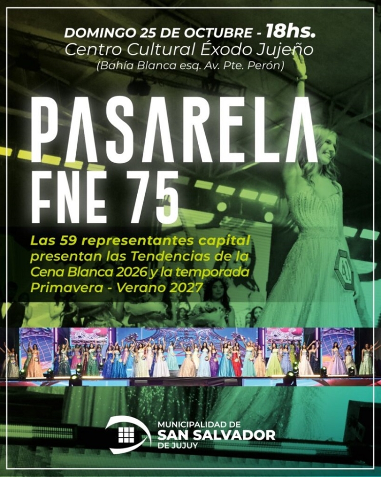 Pasarela FNE 75: Candidatas de la Elecci&oacute;n Capital desfilar&aacute;n con las nuevas tendencias para la Cena Blanca