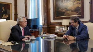 Con miras al Censo 2022, Alberto Fern&aacute;ndez se reuni&oacute; con el director del Indec, Marco Lavagna