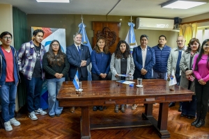 El Concejo Deliberante y la UNJu firmaron un convenio de cooperaci&oacute;n y promovieron la alimentaci&oacute;n saludable