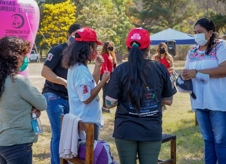 Jornada inclusiva en el Dique Las Maderas