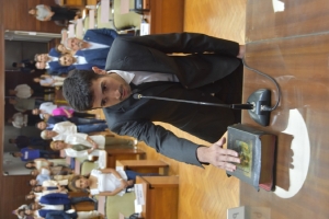Jur&oacute; el nuevo secretario parlamentario