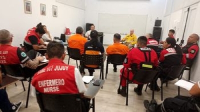 Primera reuni&oacute;n para unificar el operativo Punta Corral 2024