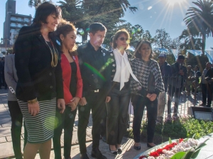 Los Constituyentes realizaron una ofrenda floral en el D&iacute;a de la Patria