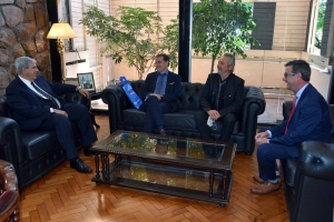 Carlos Haquim recibi&oacute; a Patrick Renard, c&oacute;nsul de Francia en argentina