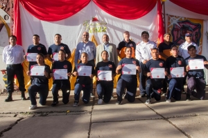 El intendente Rivarola renov&oacute; su compromiso y apoyo al cuartel de bomberos voluntarios de palpal&aacute;