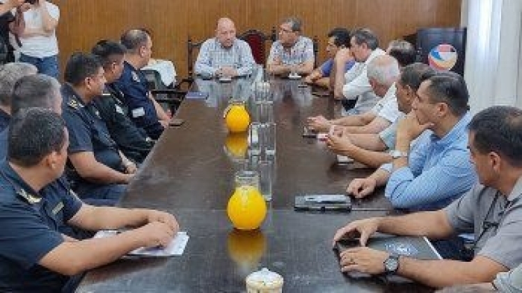 Seguridad define mesa de trabajo en el Departamento Ledesma