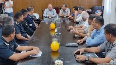 Seguridad define mesa de trabajo en el Departamento Ledesma