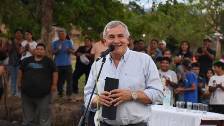 Morales inaugur&oacute; obras de pavimentaci&oacute;n en cuatro localidades del Ramal