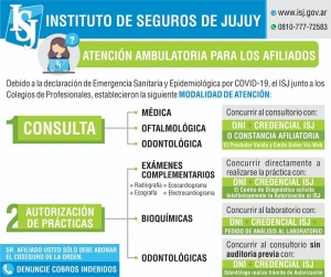 Para afiliados al ISJ