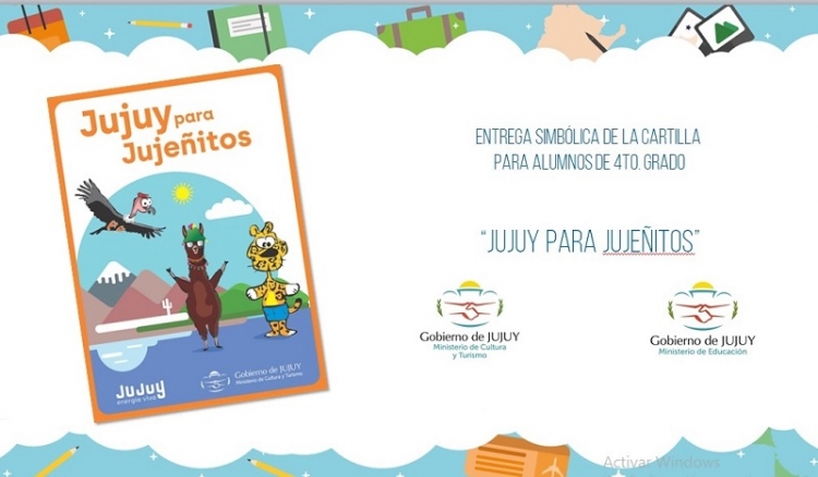 Estudiantes de 4to grado recibir&aacute;n la cartilla &ldquo;Jujuy para juje&ntilde;itos&rdquo;