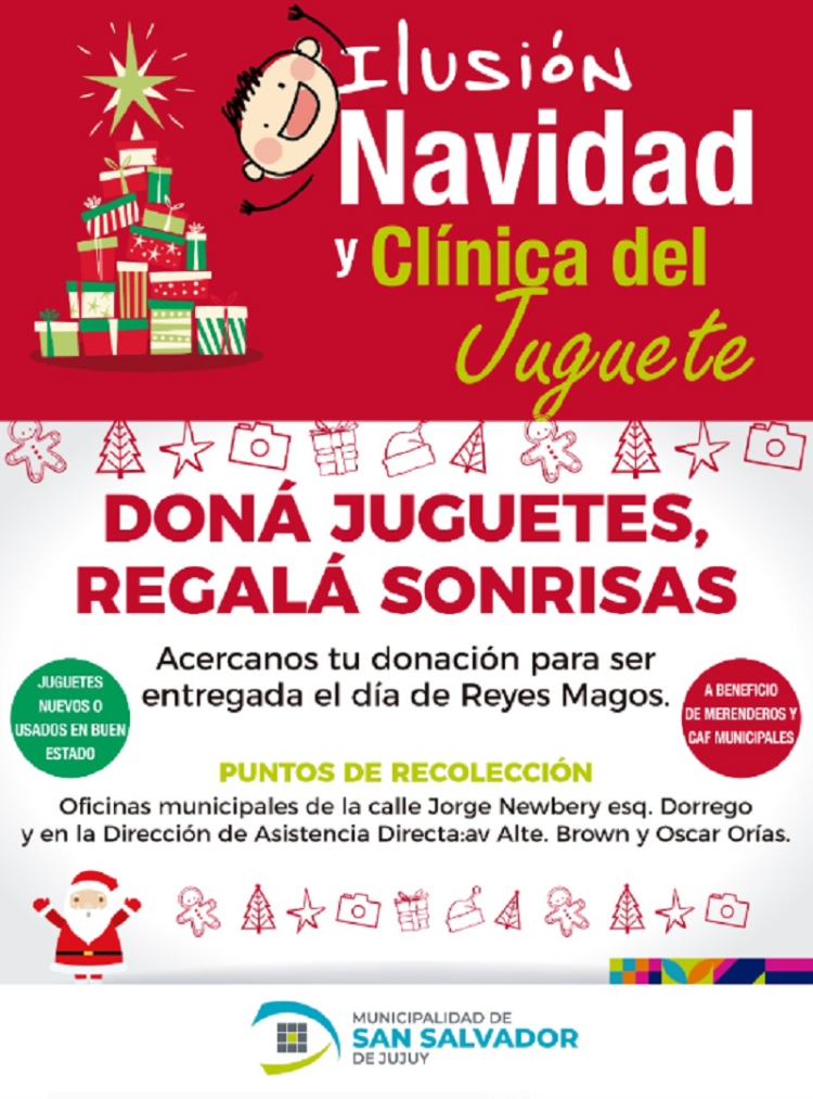Todos invitados a participar de Ilusi&oacute;n Navidad y Cl&iacute;nica del Juguete