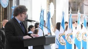 Milei lanz&oacute; en San Juan el Plan Nacional de Alfabetizaci&oacute;n