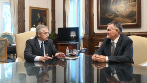 El Presidente se reuni&oacute; con el titular de la AFIP