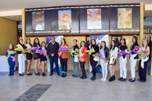 Fne 2022: el intendente brind&oacute; el saludo protocolar a las candidatas al trono de Palpal&aacute;