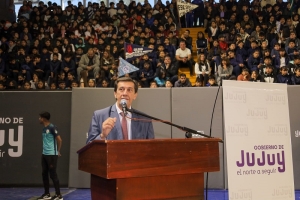 Sadir a participantes de los Juegos Escolares: &ldquo;que se diviertan y hagan muchos amigos para toda la vida&rdquo;