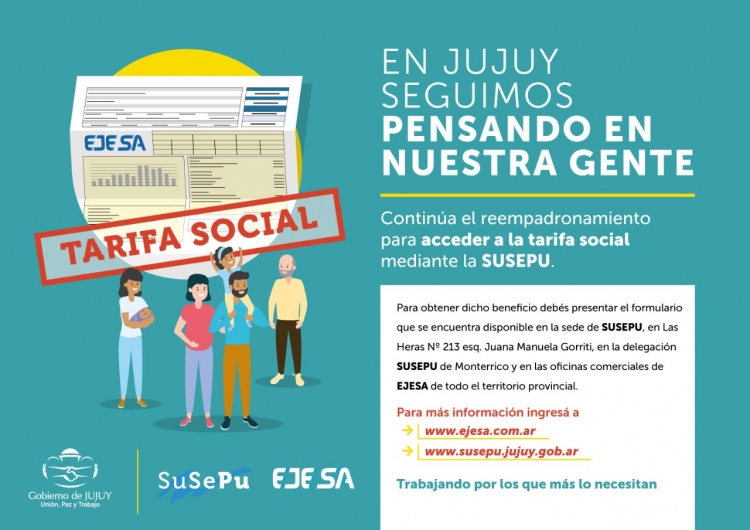 Contin&uacute;a el reempadronamiento para la tarifa social