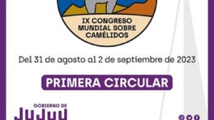 Convocatoria al "IX Congreso Mundial sobre Cam&eacute;lidos"