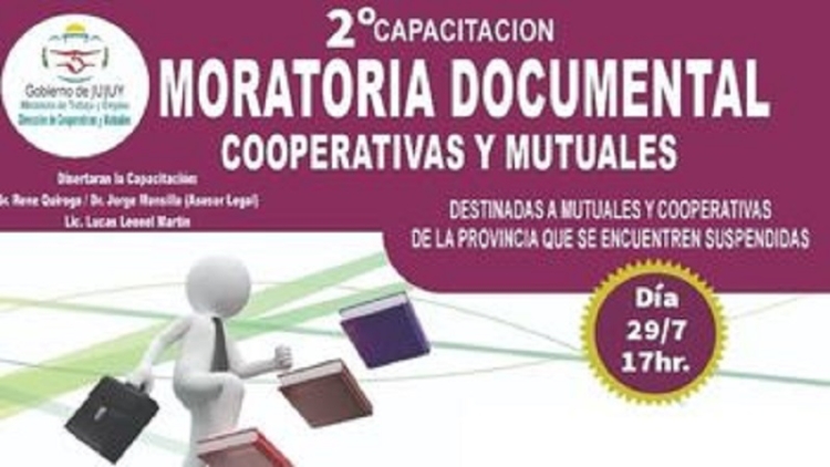 2&deg; Capacitaci&oacute;n Moratoria Documental de Cooperativas y Mutuales