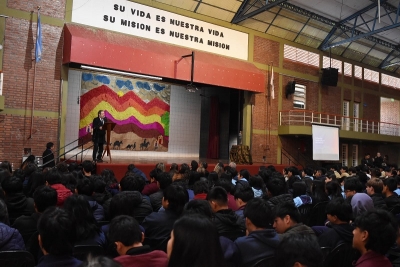 Bernis acompa&ntilde;&oacute; el lanzamiento del Certamen Provincial de Emprendedurismo "Enrique Shaw"