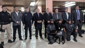 Delitos Complejos recibi&oacute; un can adiestrado para la b&uacute;squeda de sustancias prohibidas