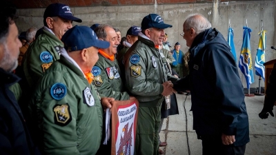 Taiana destac&oacute; el "ejemplo imprescindible" de los ca&iacute;dos a 40 a&ntilde;os de Bautismo de Fuego de Fuerza A&eacute;rea