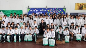 Alumnos prometieron cuidar el planeta en el D&iacute;a Mundial del Medio Ambiente