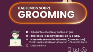 Jornada de concientizaci&oacute;n y estreno miniserie documental "El Ciberespacio - Hablemos sobre Grooming"