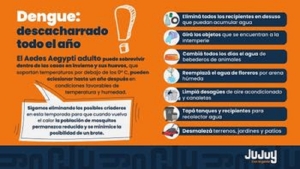 Jujuy no registra casos de dengue desde hace m&aacute;s de 100 d&iacute;as