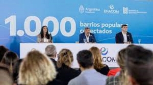 Enacom celebr&oacute; el alcance del programa 1.000 barrios populares conectados en Malvinas Argentinas